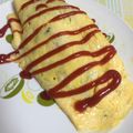 すいかぼちゃ's cooksnap of when they made 鶏ミンチでオムレツ.