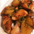 ＊にょにょん＊'s cooksnap of when they made 秋鮭のじゃが照り焼き.