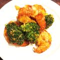 oooooo312's cooksnap of when they made 海老とブロッコリーのオーロラソース炒め.
