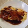 emi0015's cooksnap of when they made とん平焼き☆甘辛ガーリックソース.