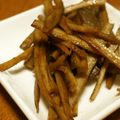 モーリーママ's cooksnap of when they made **牛蒡とこんにゃくのお惣菜**.