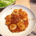 Chelonia's cooksnap of when they made 簡単本格☆エビチリ♪.