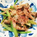 けいこSu's cooksnap of when they made 美肌食☆かぶの葉とシメジの炒め物.