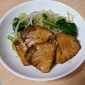 kumachan2007's cooksnap of when they made 簡単お刺身リメイク♪ハマチの一口照り焼き.