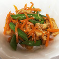 itn♡Q's cooksnap of when they made ★いんげんと油揚げの炒めもの.