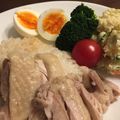 parfe's cooksnap of when they made 炊飯器☆簡単シンガポール・チキンライス.