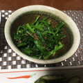 samansa♪'s cooksnap of when they made 和美食　５分でできるほうれん草のごま和え.