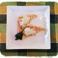 クックNTL0S7☆'s cooksnap of when they made 低糖質レシピ☆油揚げの和風明太子ピザ.
