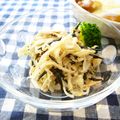 runa10's cooksnap of when they made 乾物と缶詰の保存食サラダ.