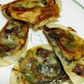 チェコルコ's cooksnap of when they made 簡単♪ニラとツナのペッタン餃子☆.