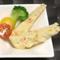 mipoyo's cooksnap of when they made はんぺんと卵の野菜たっぷりオムレツ.