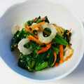 taako1552's cooksnap of when they made 母の味★ほうれん草とちくわのごま和え.