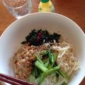 おはなちゃん's cooksnap of when they made 妊婦ランチ☆切り干し大根入り納豆パスタ.