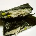 ぐーたらとみー's cooksnap of when they made ☆枝豆と塩昆布とゴマのおにぎらず☆.