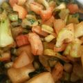 ミリカンカン's cooksnap of when they made カリフラワーの茎deラー油ふりかけ.