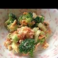 hamuyuka's cooksnap of when they made 鮭とブロッコリーとたまごのサラダ.