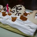 きゅう６７'s cooksnap of when they made カラメルさつまいものロールケーキ.
