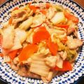あきにゃんだ's cooksnap of when they made 白菜と豚肉の中華炒め.