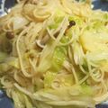t-house's cooksnap of when they made アンチョビとしめじの和風パスタ♪.