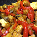 なか☆chibi's cooksnap of when they made 茄子と厚揚げのカレー炒め.