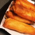 nyachi33's cooksnap of when they made 簡単！ささみチーズかにかまの春巻き.