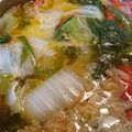トモギラス's cooksnap of when they made 簡単！ 白菜とチンゲン菜の中華スープ♪.