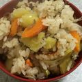 はまちょん☆'s cooksnap of when they made 秋の味覚をぎゅっと！炊き込みご飯.