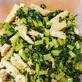 hanatansan's cooksnap of when they made 揚げと大根の葉っぱでご飯のおとも♪.