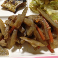 huto☆'s cooksnap of when they made ゴボウと豚の味噌炒め.