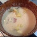ゆみゆママ's cooksnap of when they made 飽きずにスープ生活⑤　豆乳カレースープ.