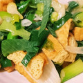 ★リあ★'s cooksnap of when they made 長ねぎと厚揚げのオイスターソース炒め.