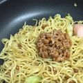 うえ乃's cooksnap of when they made 納豆塩焼きそば.