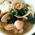 ちゃっきー0423's cooksnap of when they made ✿あさりのうどん✿.
