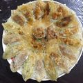 どやこ26's cooksnap of when they made パリパリ☆お店の羽付き餃子の焼き方.