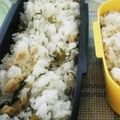 お都水's cooksnap of when they made 油揚げと大根の葉の甘辛混ぜごはん♪.