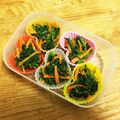 ♡奈津亜♡'s cooksnap of when they made 風味豊か♪ほうれん草のゴマ和え☆.