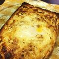 ♡tmk☆'s cooksnap of when they made 目玉焼きトースト.