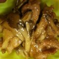 きゃんべる★'s cooksnap of when they made 簡単一品♪豚肉と舞茸のバター醤油炒め.