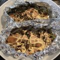 剛力熊's cooksnap of when they made 鮭のホイル焼き！.