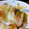 uniやん's cooksnap of when they made かぼちゃの煮物リメイク！明太マヨチーズ＊.