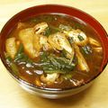 ぽりぽり拓庵's cooksnap of when they made 超簡単!!でも栄養満点な味噌汁♪.
