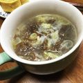 YUKIKI☆'s cooksnap of when they made 病み付きになる♪モズクの坦々風中華スープ.