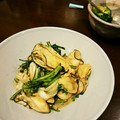 hamamia's cooksnap of when they made 簡単！！牡蠣と春菊のソテー♫.