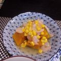 アルカママ's cooksnap of when they made かぼちゃのえびコーンあんかけ.