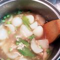 るぅや's cooksnap of when they made かぶの煮物（そぼろ煮）.