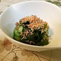 ミラクルぷっちょ's cooksnap of when they made はなまるの痩せレシピ 干しエビの和え物.