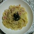ma___111's cooksnap of when they made ダマ知らず☆酒粕クリームパスタ.
