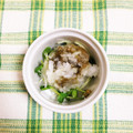 kuma♥'s cooksnap of when they made ✿かいわれのとろろ大根おろしかけ✿.