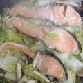 ますぺ's cooksnap of when they made 鮭と白菜のバター醤油炒め.