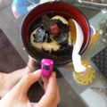 kojyu's cooksnap of when they made しめの一品に★つゆだくおにぎり.